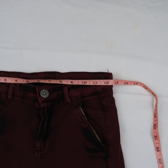 TOPSHOP MAROON JEANS - Picture 8 of 9